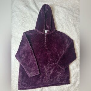 PINK Victoria's Secret Plush Hoodie - Plum